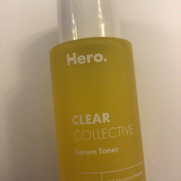 HERO CLEAR COLLECTIVE SERUM TONER DELUXE TRAVEL SIZE 1 OUNCE NWT - Picture 7 of 10